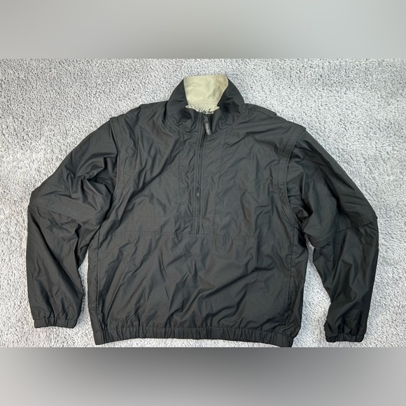 Walter Hagen Jacket Mens XL Windbreaker Half Zip Pullover Zip Off Sleeves Vest - Picture 1 of 6